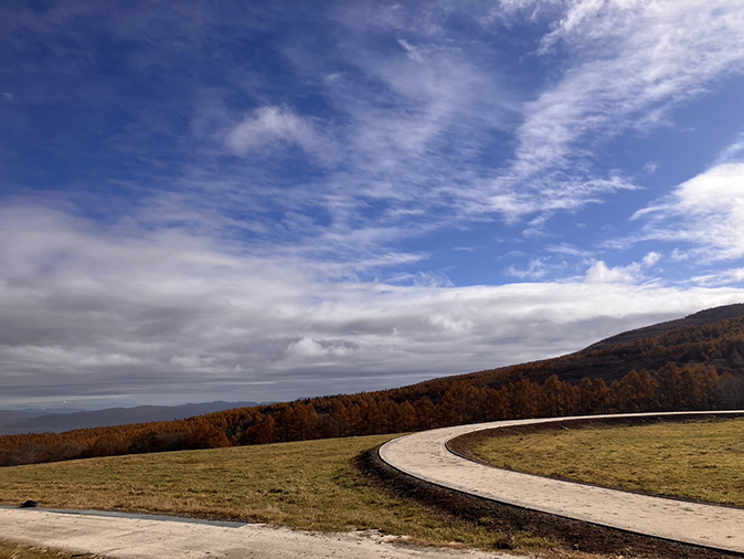 朝日の丘公園(11月6日時点)