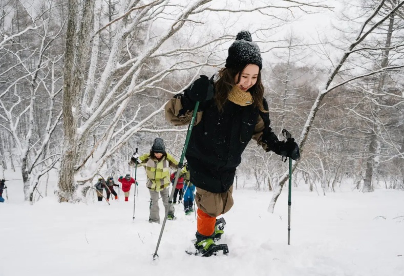 スノーシューツアーの申し込み